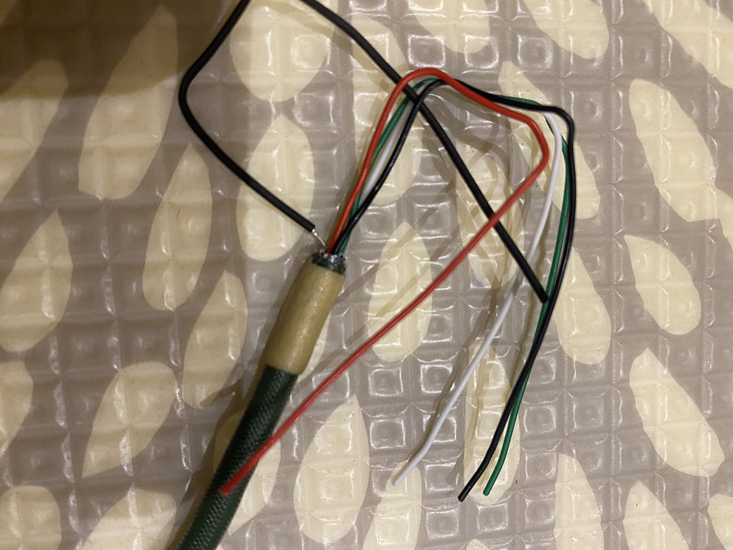 Shield wire (left one)